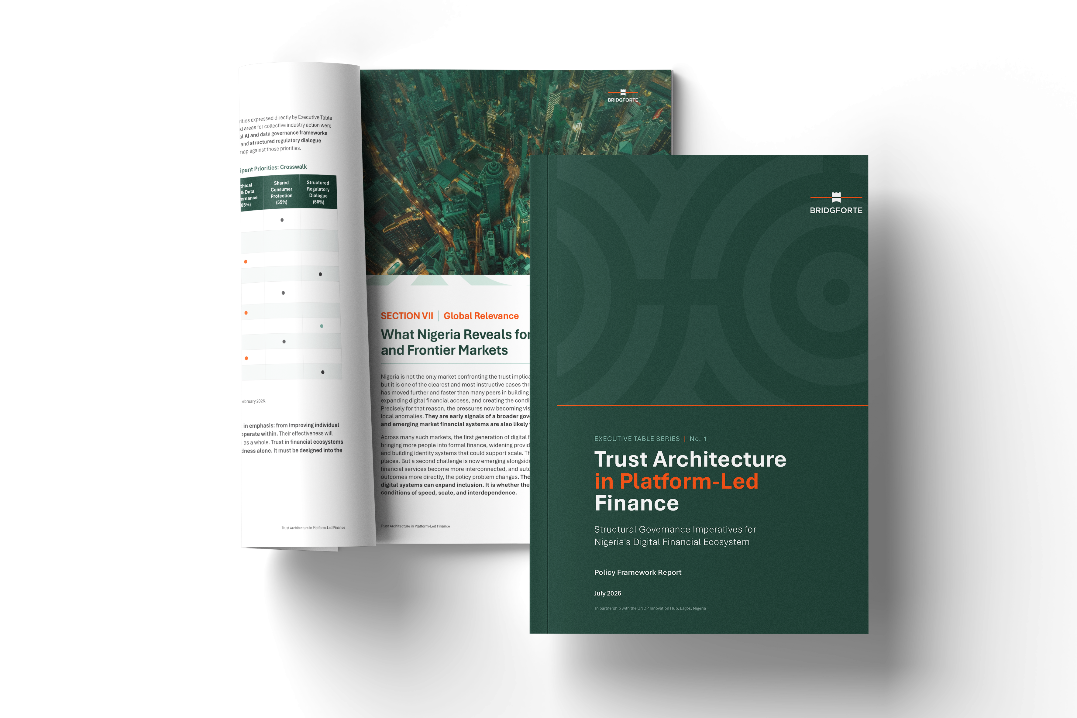 Trust Architecture report mockup 2